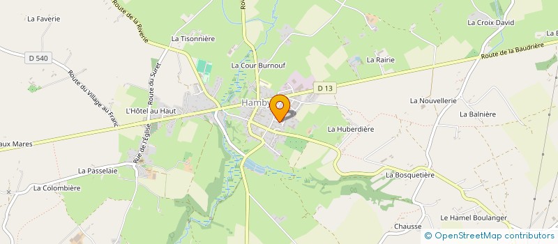 localisation de l'entreprise MADAME ANDREA SUDER  HAMBYE