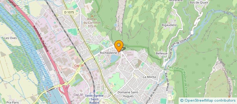 localisation de l'entreprise MADAME ANDREA TRESSENS  SAINT-EGREVE