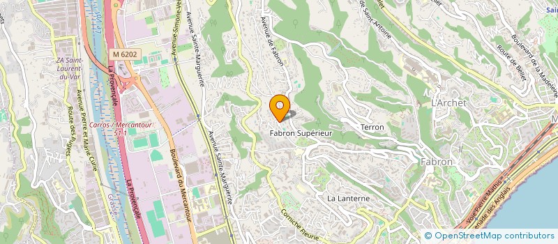 localisation de l'entreprise MADAME ANDREA TUKUMBANE  NICE