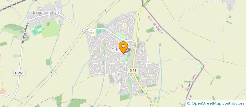 localisation de l'entreprise MADAME ANDREA VALLADE  OTHIS