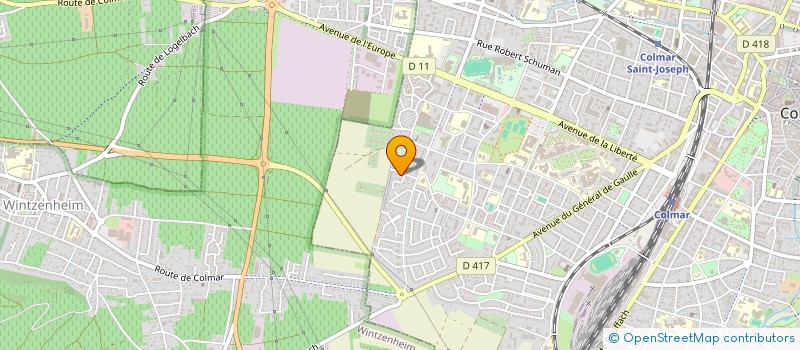 localisation de l'entreprise MADAME ANDREA VILAVERDE  COLMAR