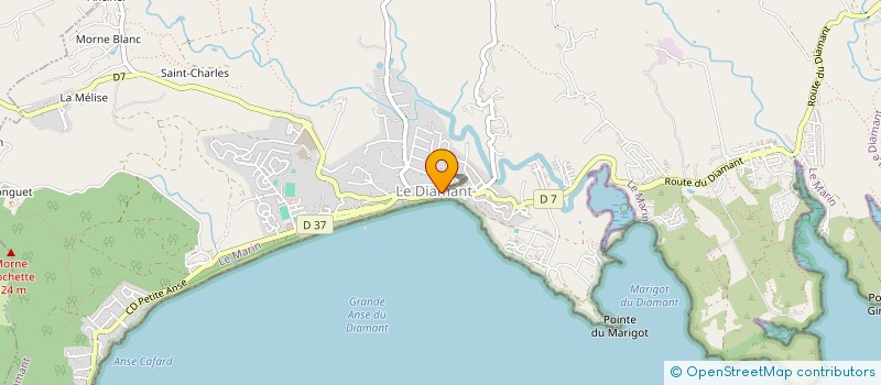 localisation de l'entreprise MADAME ANDREA VILLENEUVE à LE DIAMANT