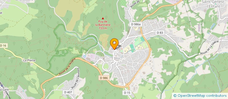 localisation de l'entreprise MADAME ANDREA VINAGRE  VOLVIC