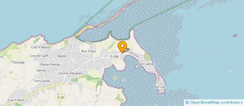 localisation de l'entreprise MADAME ANDREA YHUEL  PLEUBIAN