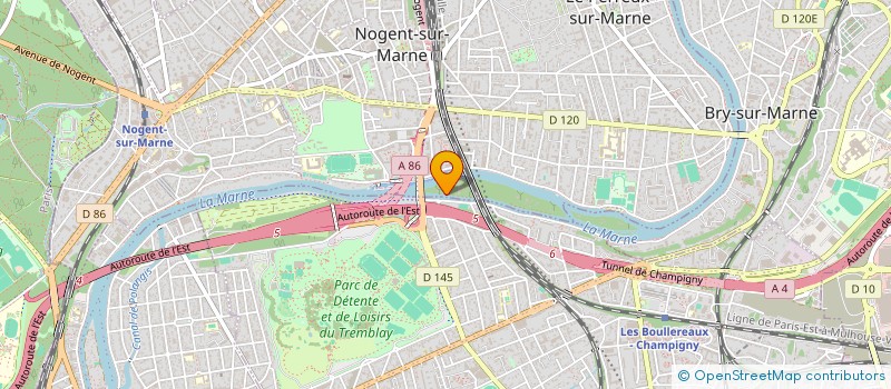 localisation de l'entreprise MADAME ANDREA ZIEGLER  NOGENT-SUR-MARNE