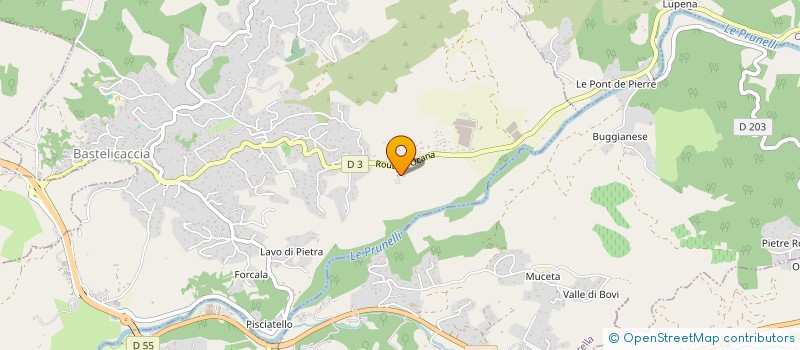 localisation de l'entreprise MADAME ANDREANA PORCU à BASTELICACCIA