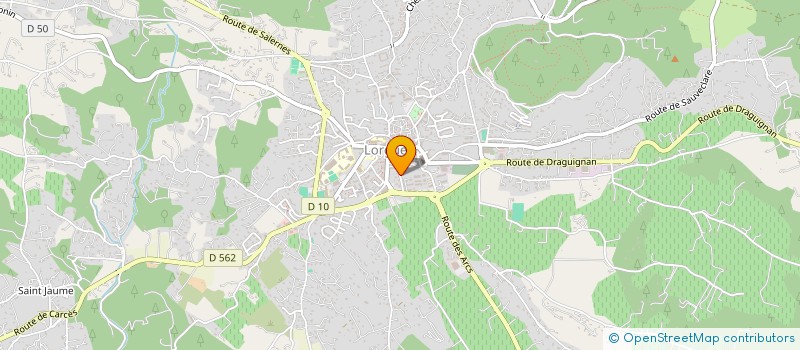 localisation de l'entreprise MADAME ANDREE ACCARISIO  LORGUES