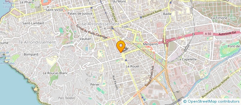 localisation de l'entreprise MADAME ANDREE AIGLE à MARSEILLE