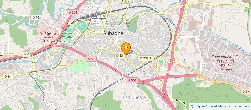 localisation de l'entreprise MADAME ANDREE ARTUFEL à AUBAGNE