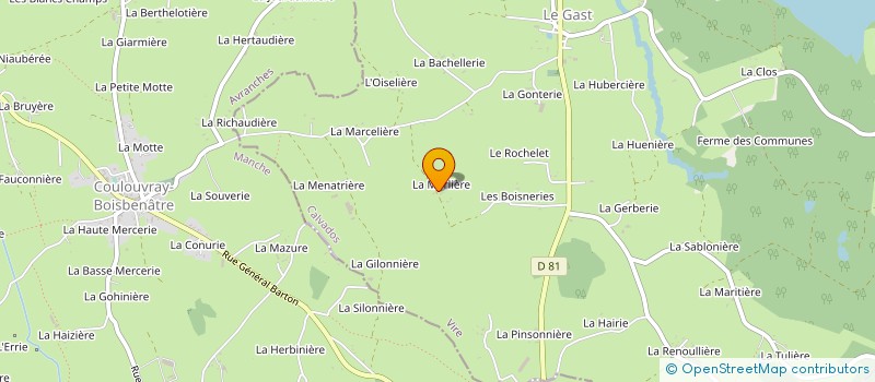 localisation de l'entreprise MADAME ANDREE AUMONT à NOUES DE SIENNE