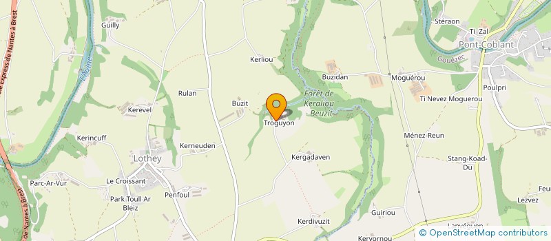 localisation de l'entreprise MADAME ANDREE AVAN  LOTHEY