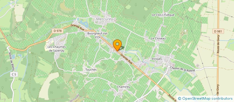 localisation de l'entreprise MADAME ANDREE AVENIN  SAINT-JEAN-DE-VAUX