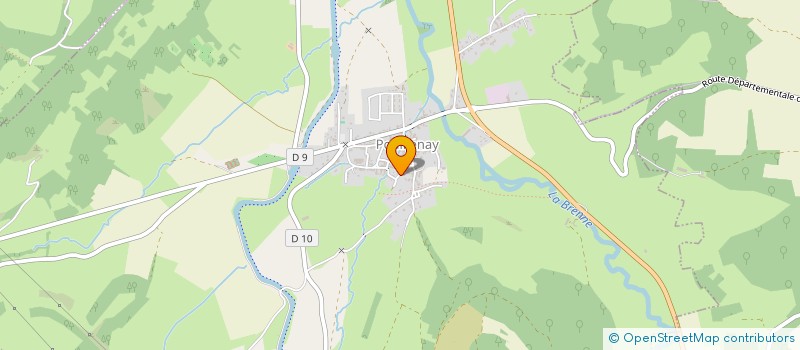 localisation de l'entreprise MADAME ANDREE BAILLY  POUILLENAY