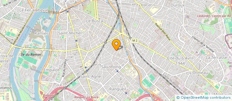 localisation de l'entreprise MADAME ANDREE BECKAERT à TOULOUSE