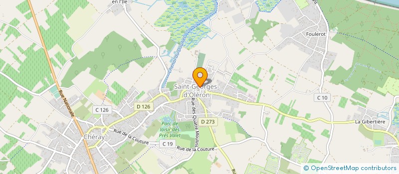 localisation de l'entreprise MADAME ANDREE BERTRAND  SAINT-GEORGES-D OLERON