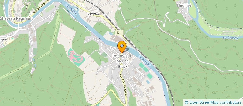 localisation de l'entreprise MADAME ANDREE BIVOY à BOGNY-SUR-MEUSE