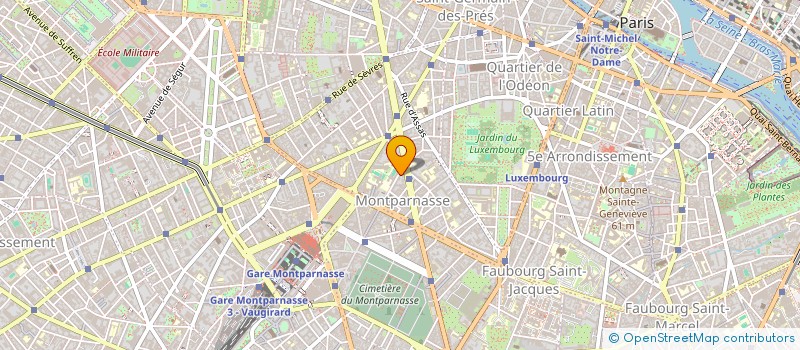 localisation de l'entreprise MADAME ANDREE BLANCHE à PARIS