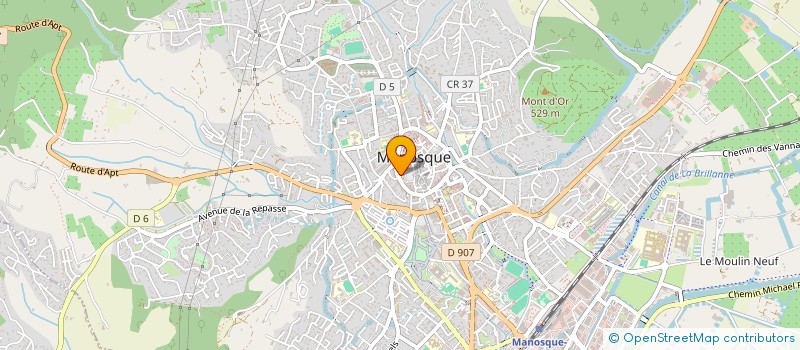 localisation de l'entreprise MADAME ANDREE BONELLI à MANOSQUE