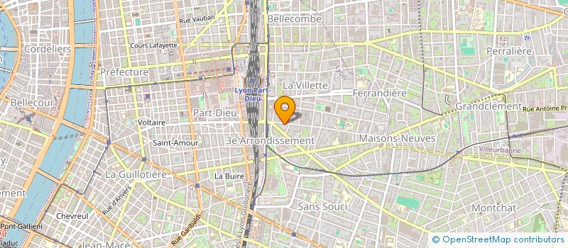 localisation de l'entreprise MADAME ANDREE BOUCHACOT  LYON 3EME