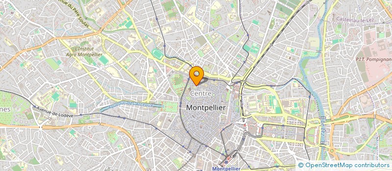localisation de l'entreprise MADAME ANDREE BOUET à MONTPELLIER