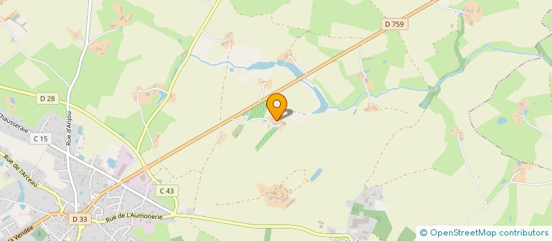 localisation de l'entreprise MADAME ANDREE BREBION à NUEIL-LES-AUBIERS