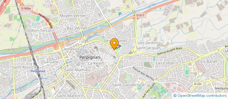 localisation de l'entreprise MADAME ANDREE CANCEL  PERPIGNAN