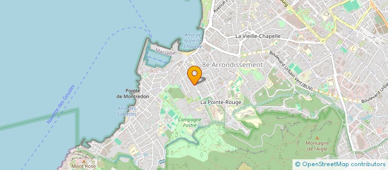 localisation de l'entreprise MADAME ANDREE CAROUBI à MARSEILLE