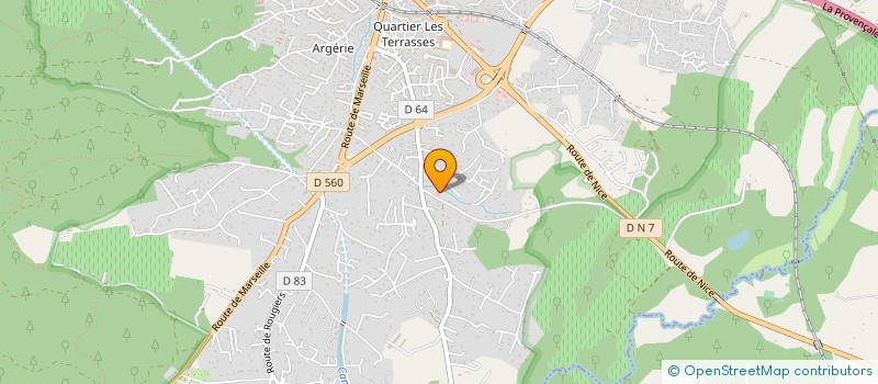 localisation de l'entreprise MADAME ANDREE CAZALIC à SAINT-MAXIMIN-LA-SAINTE-BAUME