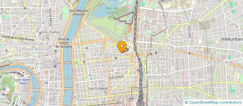 localisation de l'entreprise MADAME ANDREE CHABERT  LYON