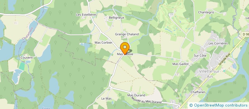 localisation de l'entreprise MADAME ANDREE CHARNAY à CHATILLON-LA-PALUD