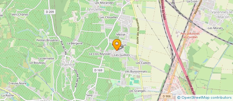 localisation de l'entreprise MADAME ANDREE COLLONGES  VINZELLES