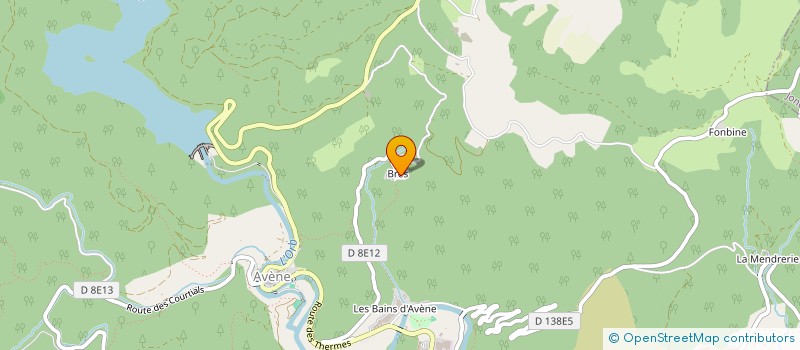 localisation de l'entreprise MADAME ANDREE COSTE  LA TOUR-SUR-ORB