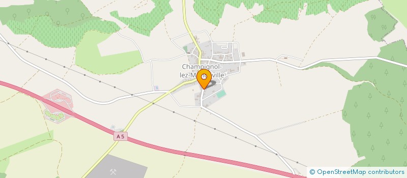 localisation de l'entreprise MADAME ANDREE COTHIAS  CHAMPIGNOL-LEZ-MONDEVILLE