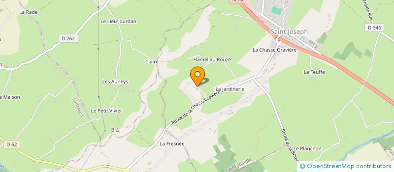 localisation de l'entreprise MADAME ANDREE CUQUEMELLE  SAINT-JOSEPH