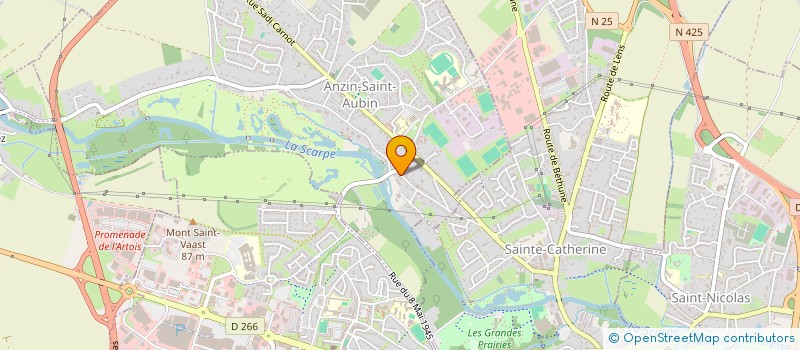 localisation de l'entreprise MADAME ANDREE DA SILVA SANTOS  ANZIN-SAINT-AUBIN