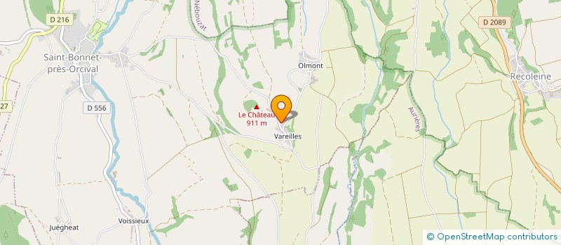 localisation de l'entreprise MADAME ANDREE DABERT à SAINT-BONNET-PRES-ORCIVAL