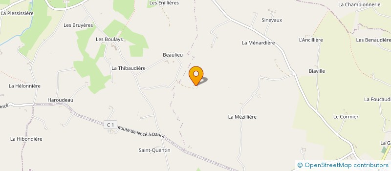 localisation de l'entreprise MADAME ANDREE DAVID à SAINT-HILAIRE-SUR-ERRE