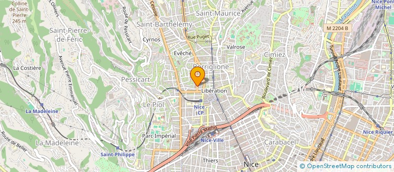 localisation de l'entreprise MADAME ANDREE DECLAIS à NICE