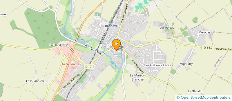 localisation de l'entreprise MADAME ANDREE DEL GIOVANE à BONNEVAL