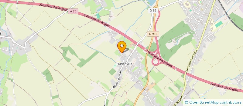 localisation de l'entreprise MADAME ANDREE DELABY  LILLERS