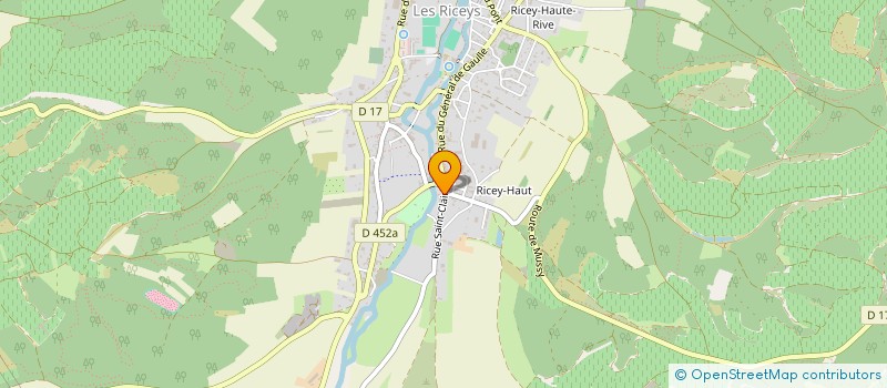 localisation de l'entreprise MADAME ANDREE DEMETZ  LES RICEYS