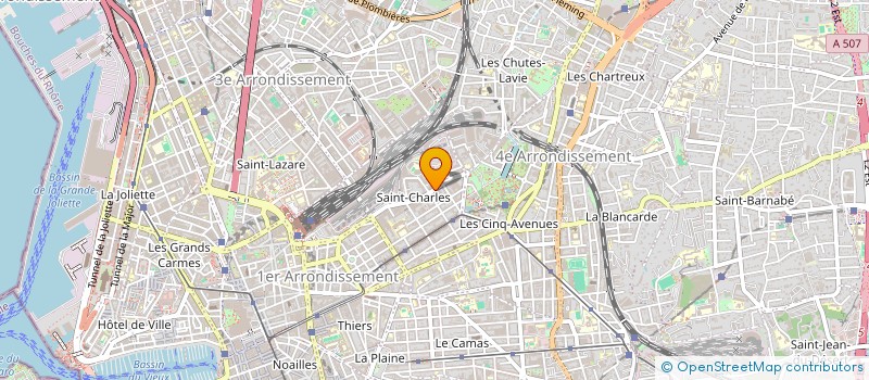 localisation de l'entreprise MADAME ANDREE DERHI à MARSEILLE