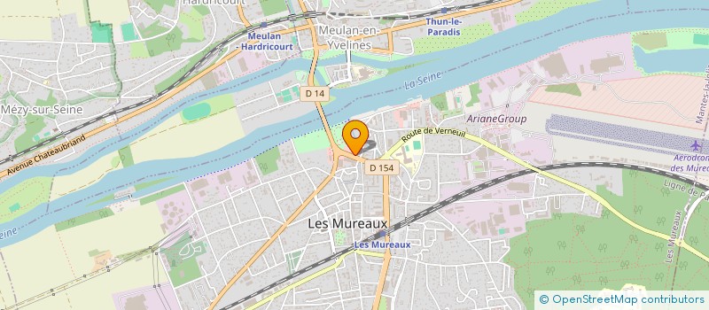 localisation de l'entreprise MADAME ANDREE DEZON à LES MUREAUX