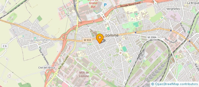 localisation de l'entreprise MADAME ANDREE DHONDT  LILLE