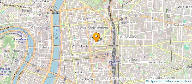 localisation de l'entreprise MADAME ANDREE DI FRANCESCO  LYON