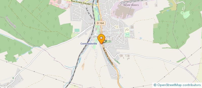 localisation de l'entreprise MADAME ANDREE DODIN  CONTREXEVILLE