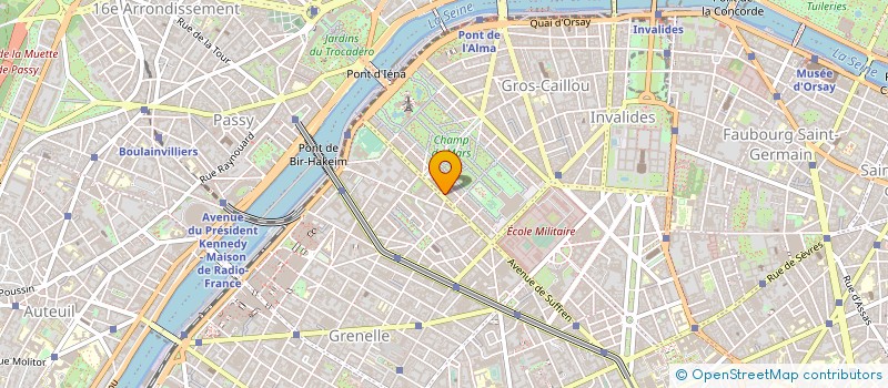 localisation de l'entreprise MADAME ANDREE ESCLANGON à PARIS