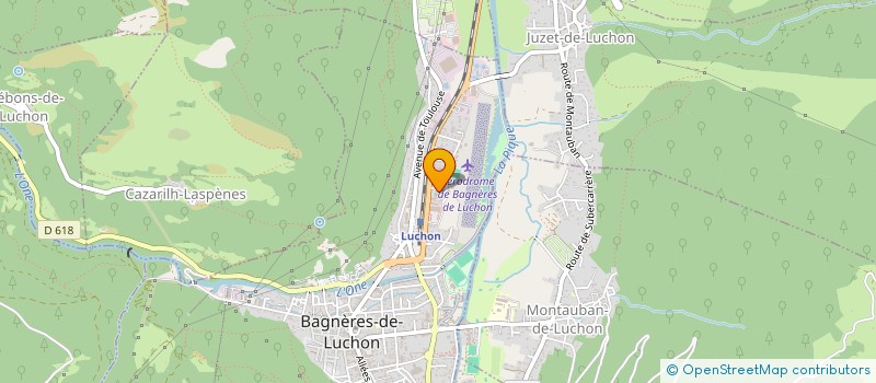 localisation de l'entreprise MADAME ANDREE EYCHENNE à BAGNERES-DE-LUCHON