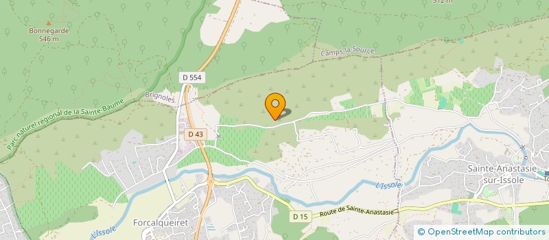 localisation de l'entreprise MADAME ANDREE EYRAUD  GAREOULT