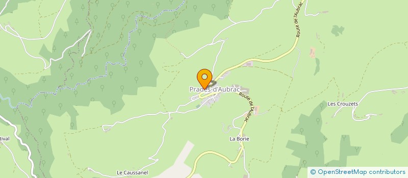 localisation de l'entreprise MADAME ANDREE FARRENQ-RUSCASSIER  SAINT CHELY D'AUBRAC